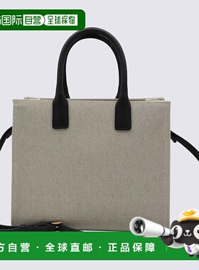 VERSACE 女士斜挎包 10058611A034942K86V CO 米白色手提包单肩包