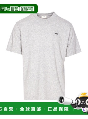 AUTRY 男士T恤 TSPXU2CD AW2025 灰色 Logo T-Shirt