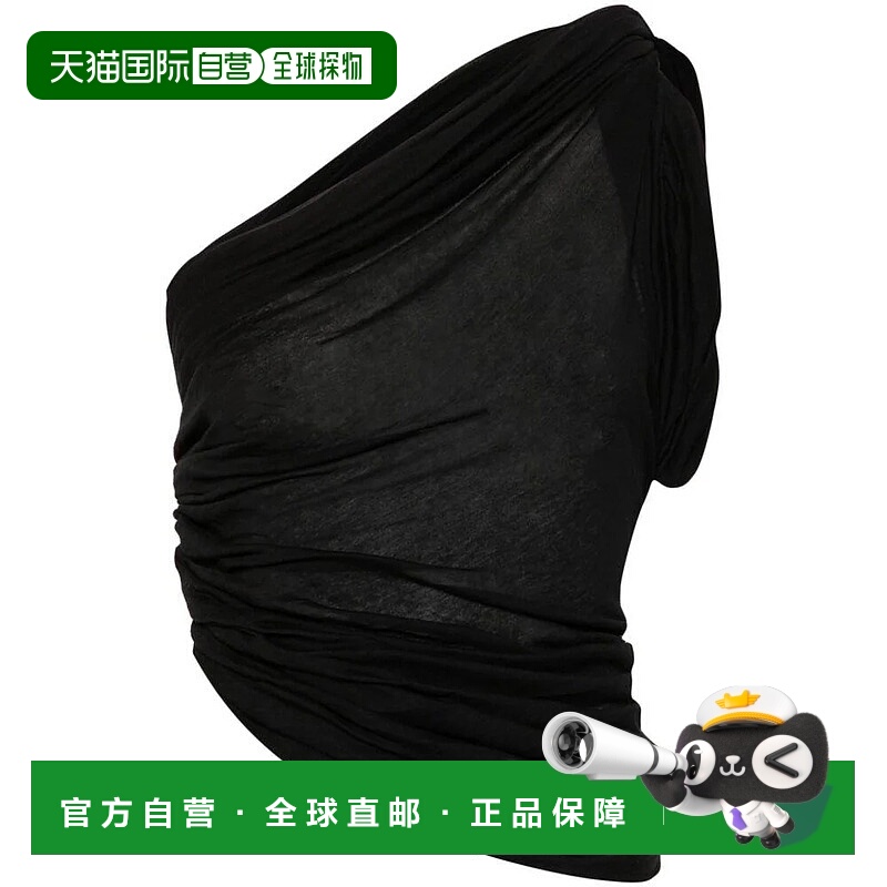 1h可退 RICK OWENS 女士背心吊带 RP02D3103UC09 AW2024 黑色