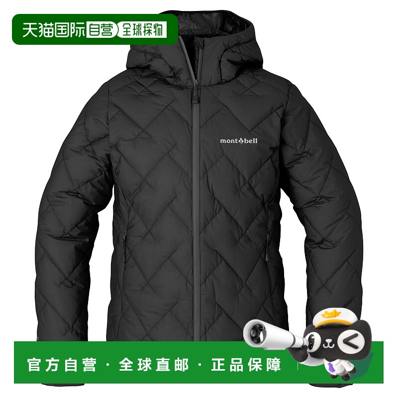 1h可退 mont-bell 女士羽绒服 2301448BK CO 黑色 Ignis Down Par