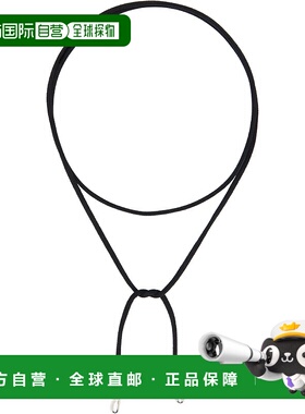 1h可退 潮奢 Sophie Buhai 女士 黑色 Elegant Shoelace 颈环 R23