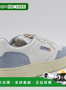 AUTRY 女士运动鞋 AULWGS38 CO 花色 Medialist Light Blue Leath