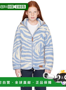 1h可退 潮奢 Molo 女童 蓝色 & 白色 Uberto 儿童夹克童装 5W24L2