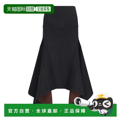 1h可退 潮奢 The Attico 女士 不对称半身裙 250WCS00143JJF007AA