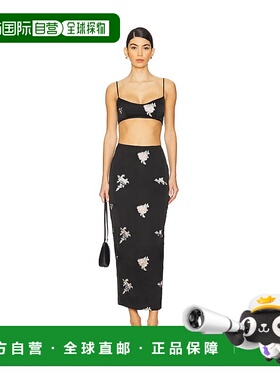 1h可退 潮奢 SAU LEE 女士 Mira 刺绣套装 S25D18长裙