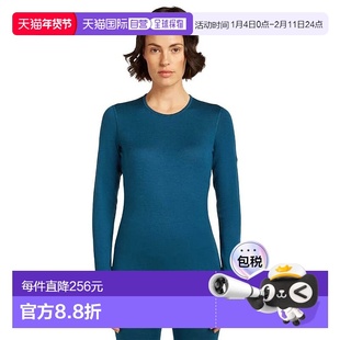 ICEBREAKER 美利奴羊毛 260 Tech Crewe 长袖保暖底层衣 女士