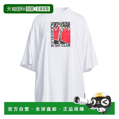 1h可退 潮奢 Palm Angels 棕榈天使 女士 Oversize-t-shirt T恤
