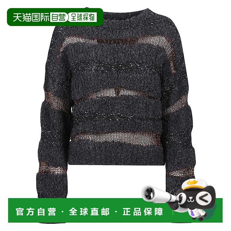 1h可退 PINKO 女士针织毛衣 105688A2U3 AW2025 黑色 Pinko Sweat