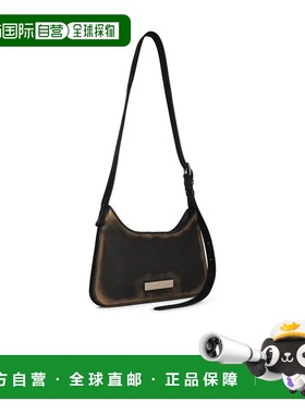 ACNE STUDIOS 女士斜挎包 A10381AIP AW2024 黑色 Faux-leather m