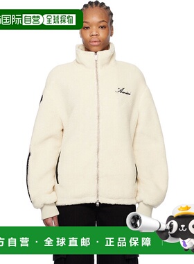 1h可退 潮奢 AMIRI 女士 灰白色 Bones Fleece 夹克 AMOULW1029