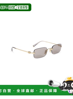 1h可退 MIU MIU 女士太阳镜 0MUB50S5AK20I AW2025 银色