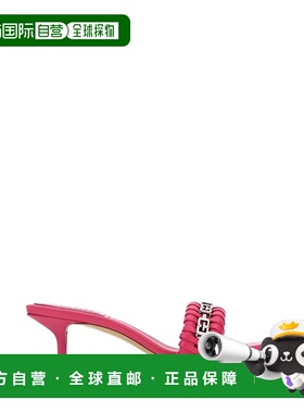 GIVENCHY 女士凉鞋 BE306UE1GZ652 AW2022 粉红色 Fuchsia nappa