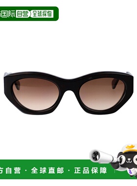 CHLOÉ 女士眼镜 CH0220S002 AW2025 黑色 几何框太阳镜