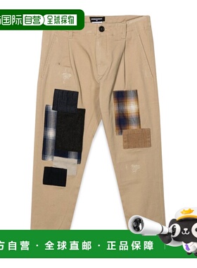 DSQUARED2 男童长裤 DQ1182KD0A0UDQ707 AW2022 浅棕色