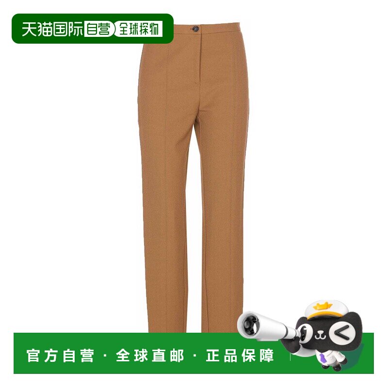 PINKO 女士休闲裤 105600A2QVM20 SS2025 棕色 Pietanze Skinny T