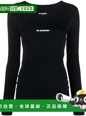1h可退 潮奢 Jil Sander 吉尔 桑达 女士 徽标印花T 恤 J40GC0019