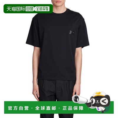 1h可退 潮奢 Neil Barrett 尼奥 贝奈特 男士 穿孔貼片圓領 T 卹