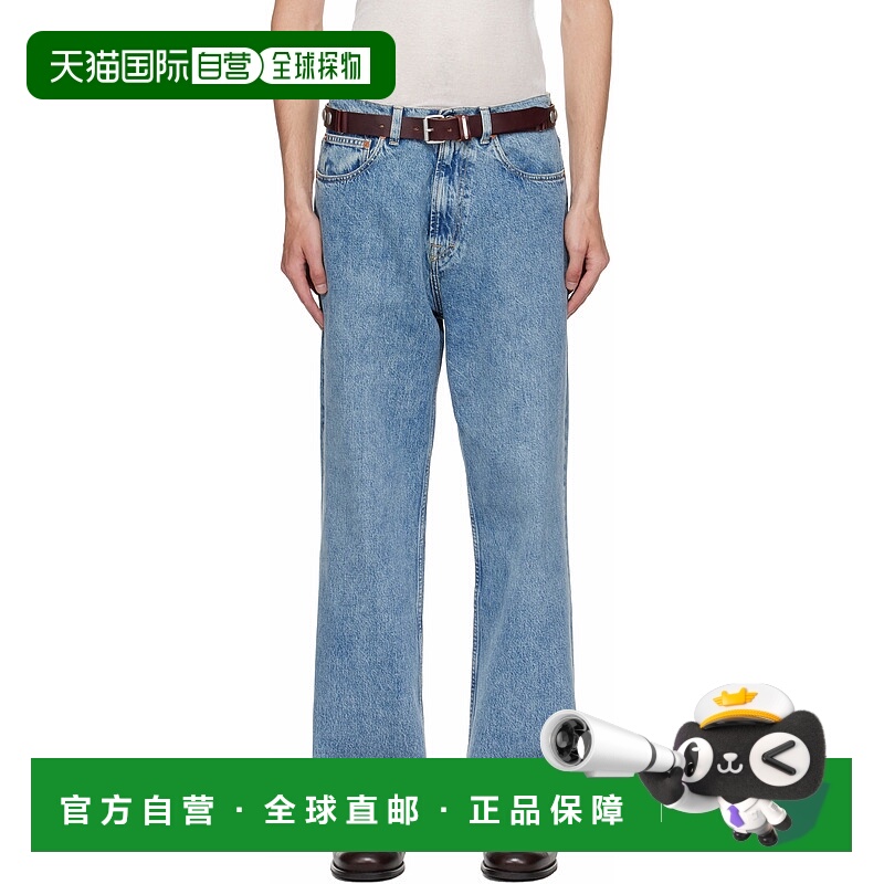 1h可退 潮奢 Our Legacy 男士 蓝色 Third Cut 牛仔裤 M4225TBT