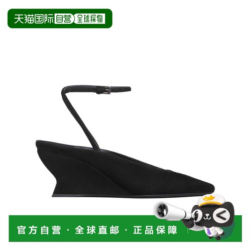 1h可退 ALAIA 女士高跟鞋 AA3M3011I117999 SS2026 黑色 方头高跟