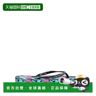 1h可退 潮奢 Ea7 男士 人字拖 black黑色 舒适时尚男鞋