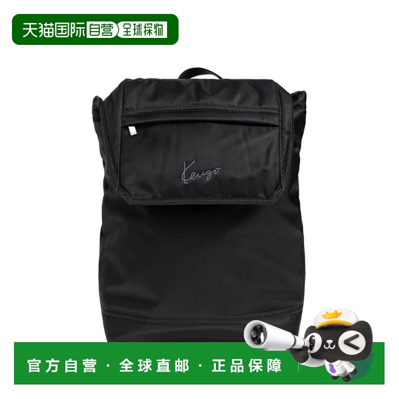 KENZO 男士双肩包 FG68SA403F0299 CO 黑色 SIGNATURE 背包图片