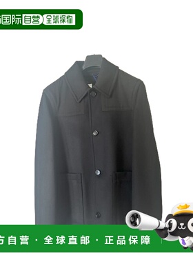 BURBERRY 男士外套 8093320A1189 AW2024 黑色 Peacoat
