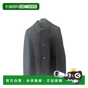 BURBERRY 男士外套 8093320A1189 AW2024 黑色 Peacoat