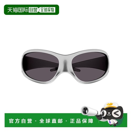 BALENCIAGA 女士眼镜 BB0252S005 SS2025 灰色 1FA24LI0A