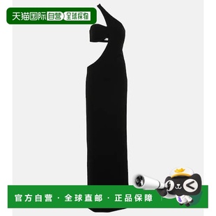 女士 M&ocirc;not 剪口礼服 black黑色 长裙 1h可退 舒适时尚 潮奢