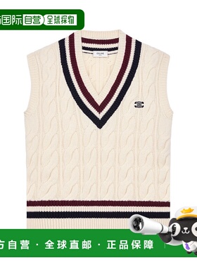 1h可退 奢淘 Celine 无袖毛衣背心 男 RY0BMD062.