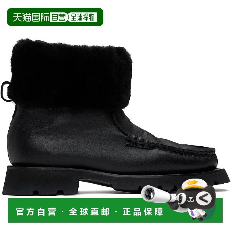 1h可退 潮奢 Hereu 女士 黑色 Armenta 踝靴 ARHWFA24