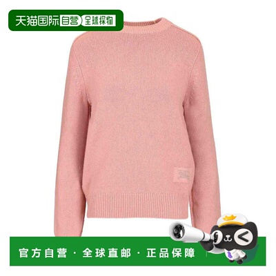BURBERRY 女士针织衫 8121407 SS2026 粉红色 Cashmere Sweater