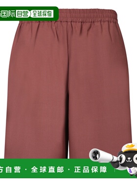 BONSAI 男士短裤 SS24PT002V1GLZGIN SS2024 棕色 Virgin wool-bl