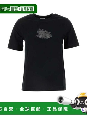 BURBERRY 女士T恤 8097924C1413 AW2024 黑色