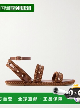 1h可退 潮奢 valentino 华伦天奴 女士 Garavani Rockstud 露趾涼