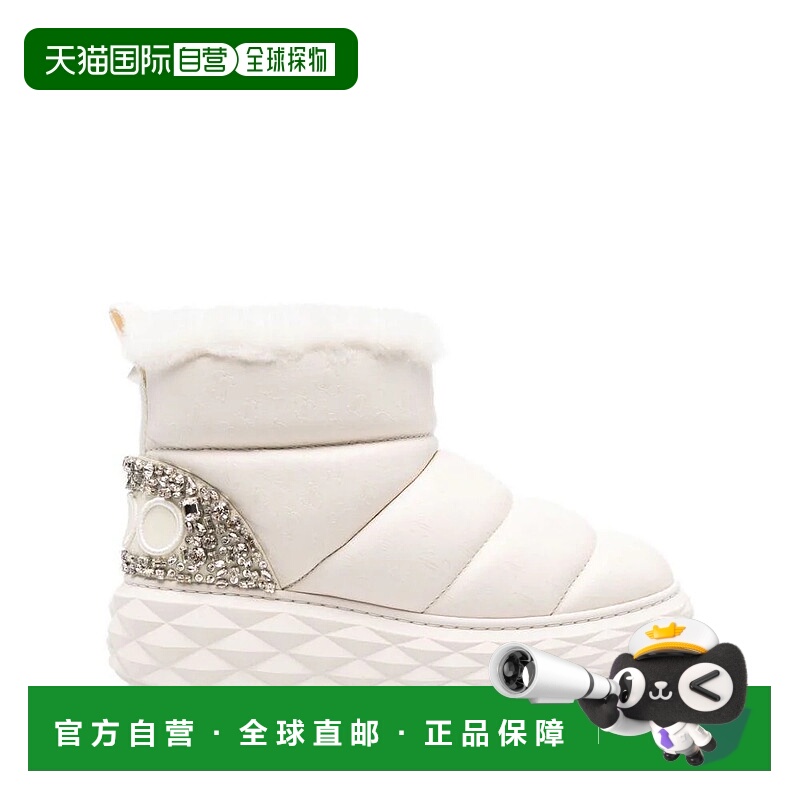 1h可退 JIMMY CHOO 女士高跟鞋 XANQJMLATTE AW2024 白色 圆头雪
