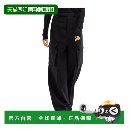 RICK OWENS 女士休闲裤 RP02E4354WGP09 AW2025 黑色