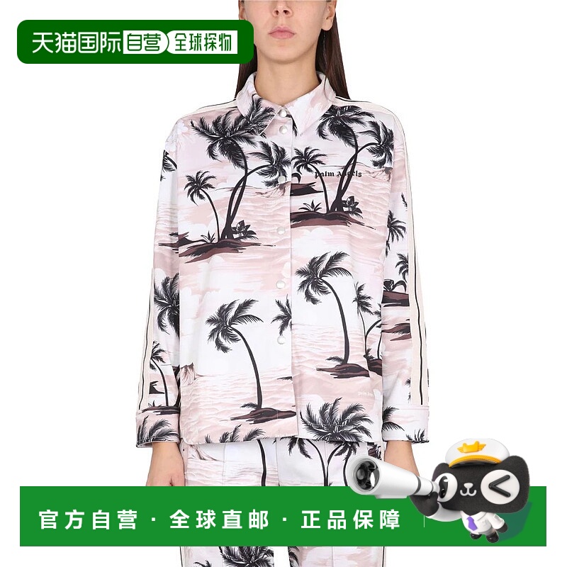 1h可退 PALM ANGELS 女士衬衫 PWGA050S23FAB0016110-3 SS2023