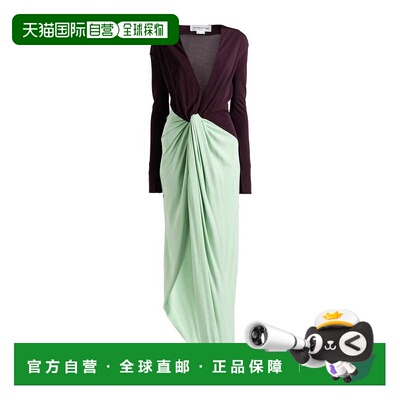 VICTORIABECKHAM维多利亚 贝克汉姆女士中长连衣裙
