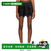 黑色褶裥裙裤 1h可退 E74HAC111EN0176 范思哲 女士 潮奢 versace