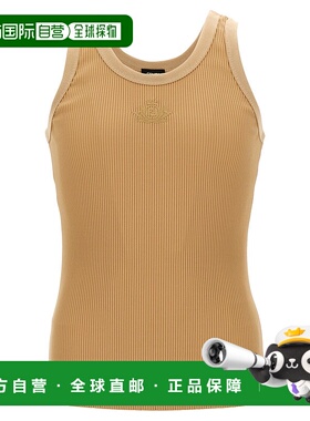 FENDI 男士T恤 FY1278AU9KF0QWN SS2025 浅棕色 Fendi 'Fendi Cre