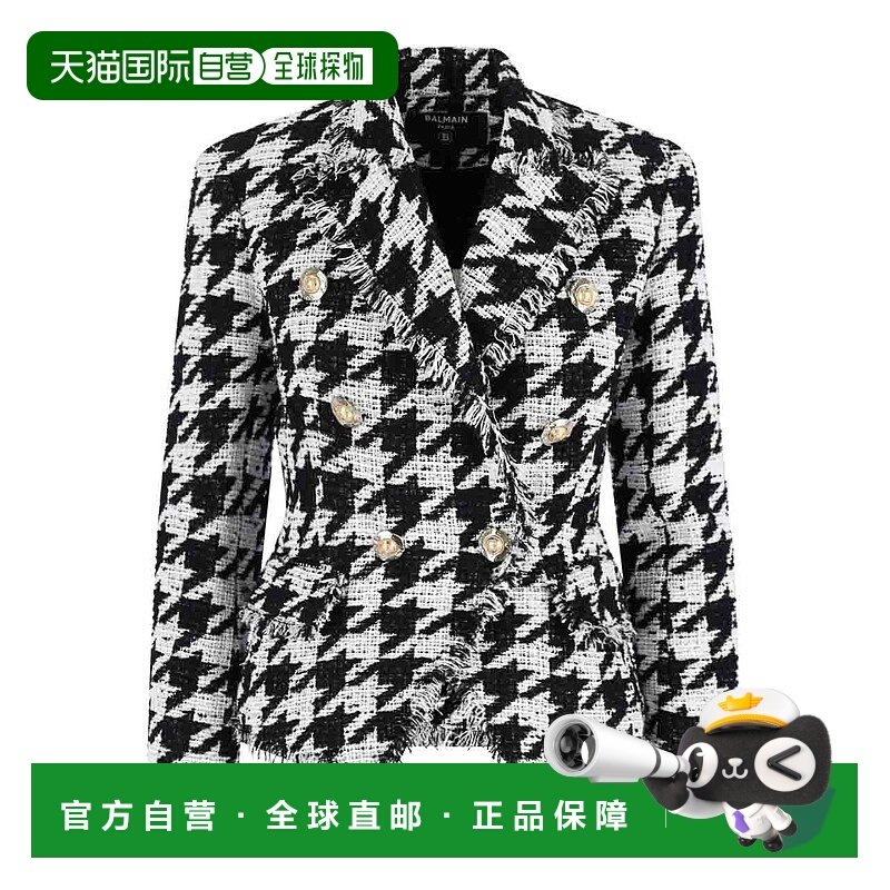 BALMAIN 女士外套 FF1SI504CG17GAB