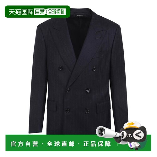 TOM FORD 男士夹克 JLRP01W0103UCC AW2025 蓝色 长袖西装外套