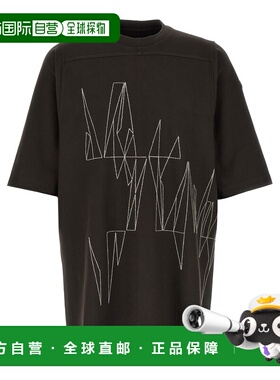 RICK OWENS 男士T恤 MU01F8C0489B7R256 SS2026