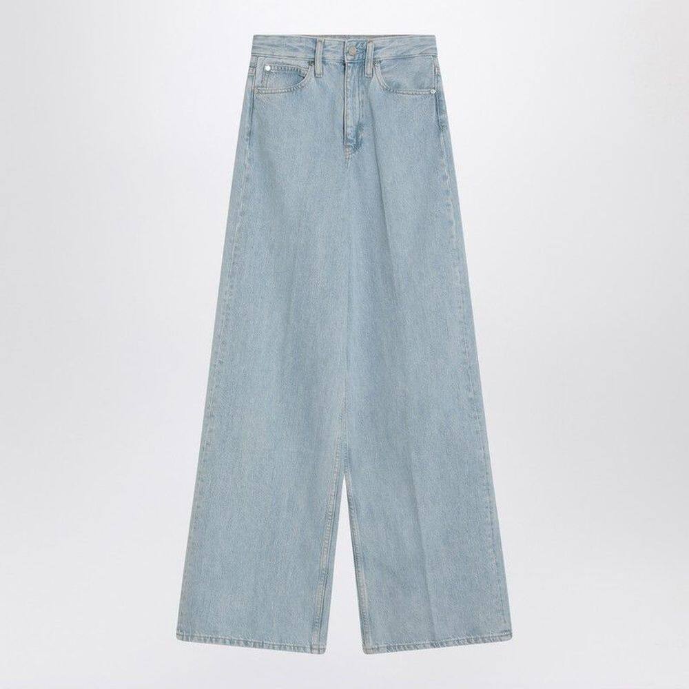 1h可退 CALVIN KLEIN 女士休闲裤 K20K208254CO1AJ SS2025牛仔裤