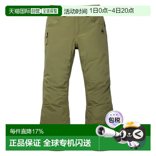 BURTON Barnstorm 裤子 中性滑雪裤户外