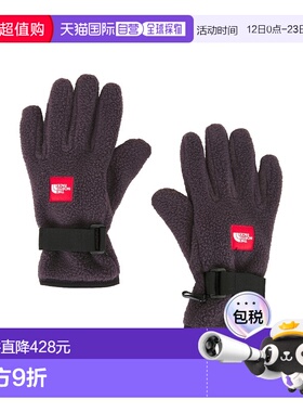 1h可退 潮奢 the north face 北面 男士 红色盒形抓绒手套 NF0A8E