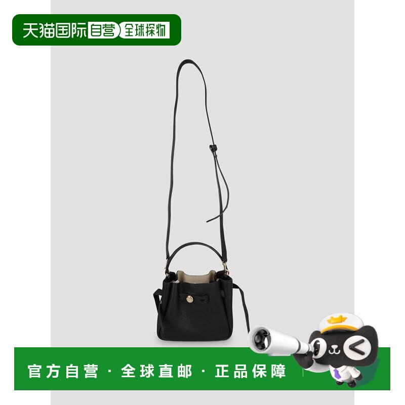 TORY BURCH 女士手提包 179988001 AW2026 黑色 ROMY MINI BUCKET - 实物图