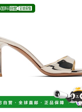 1h可退 潮奢 Paris Texas 女士 金色 Lidia 凉鞋 PX1141XNPMR单鞋