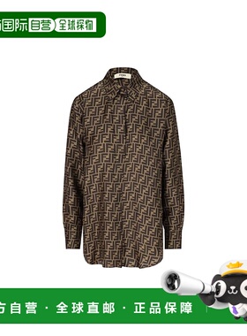 FENDI 女士衬衫 FS8107A8G3F118WP26 SS2026 棕色